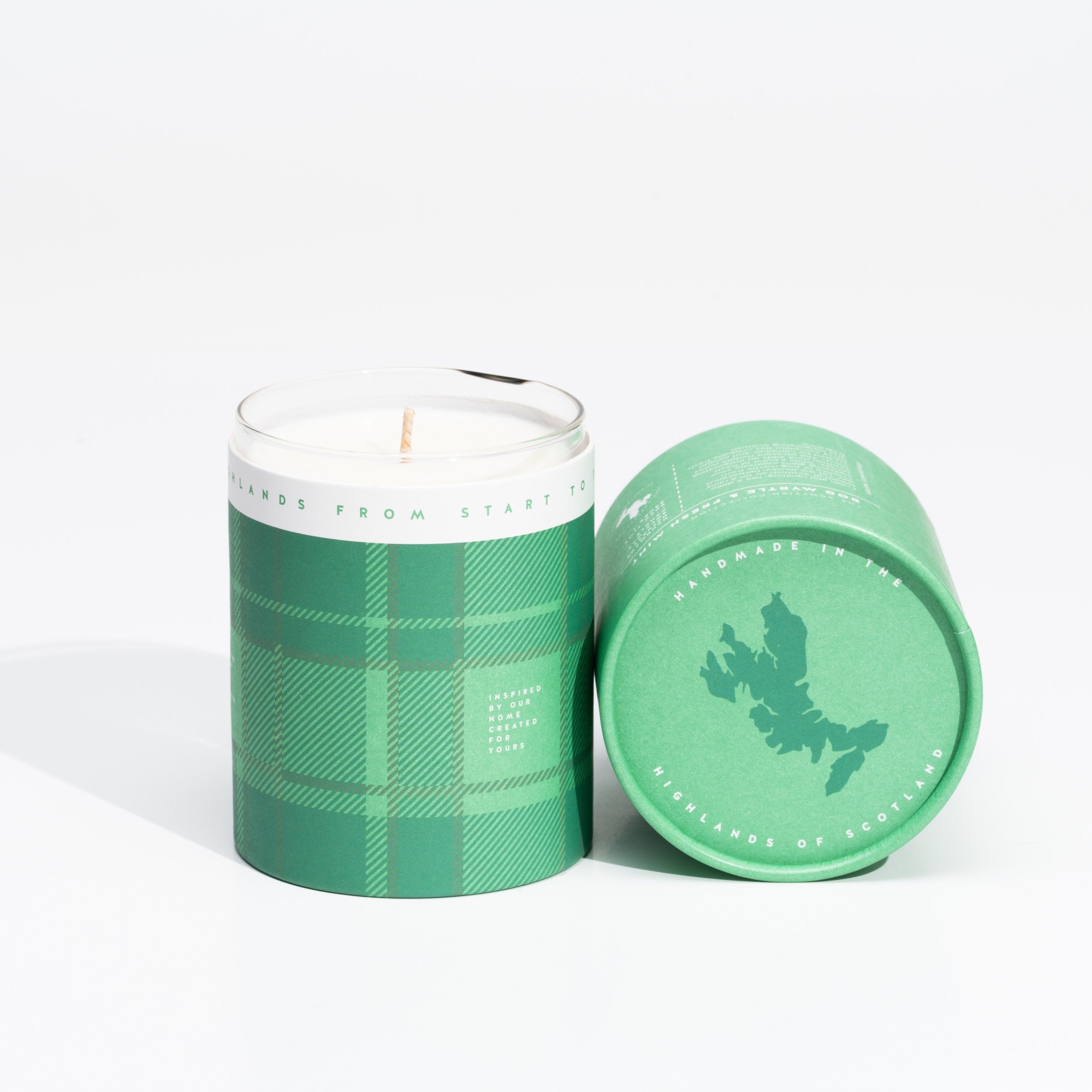 Bog Myrtle & Fresh Mint  Scottish Collection Candle