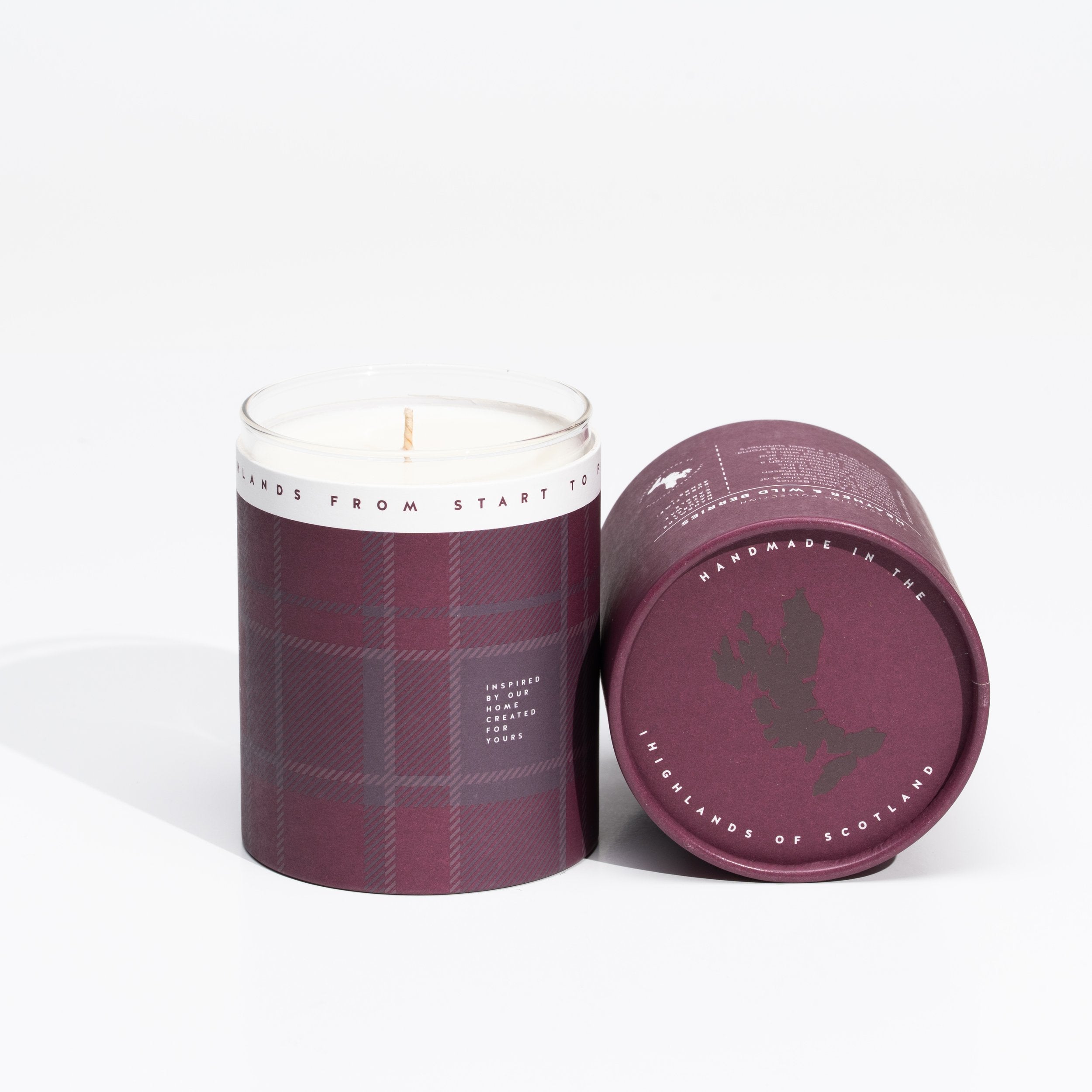 Heather and Wild Berries Scottish Collection Candle