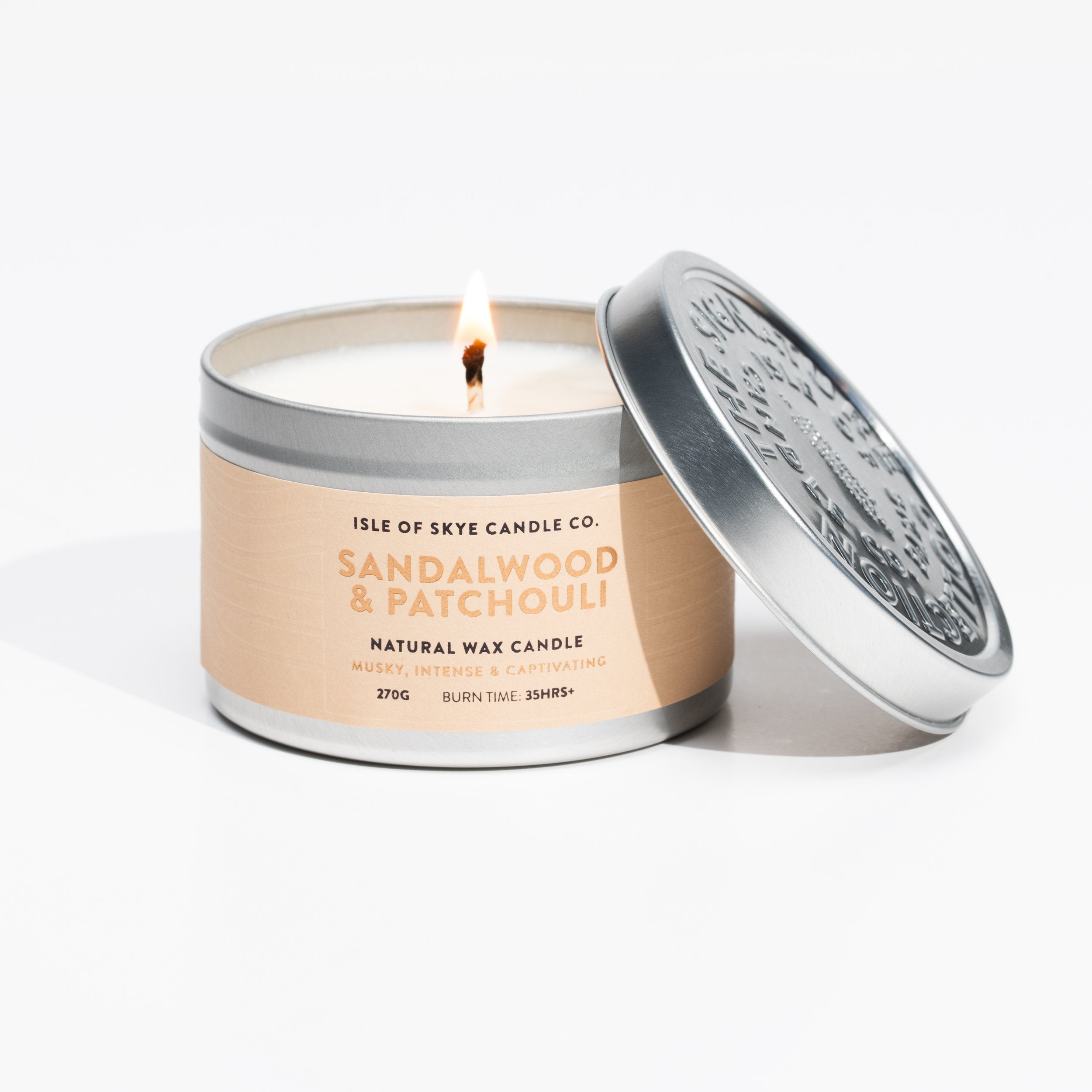 Sandalwood & Patchouli Travel Container