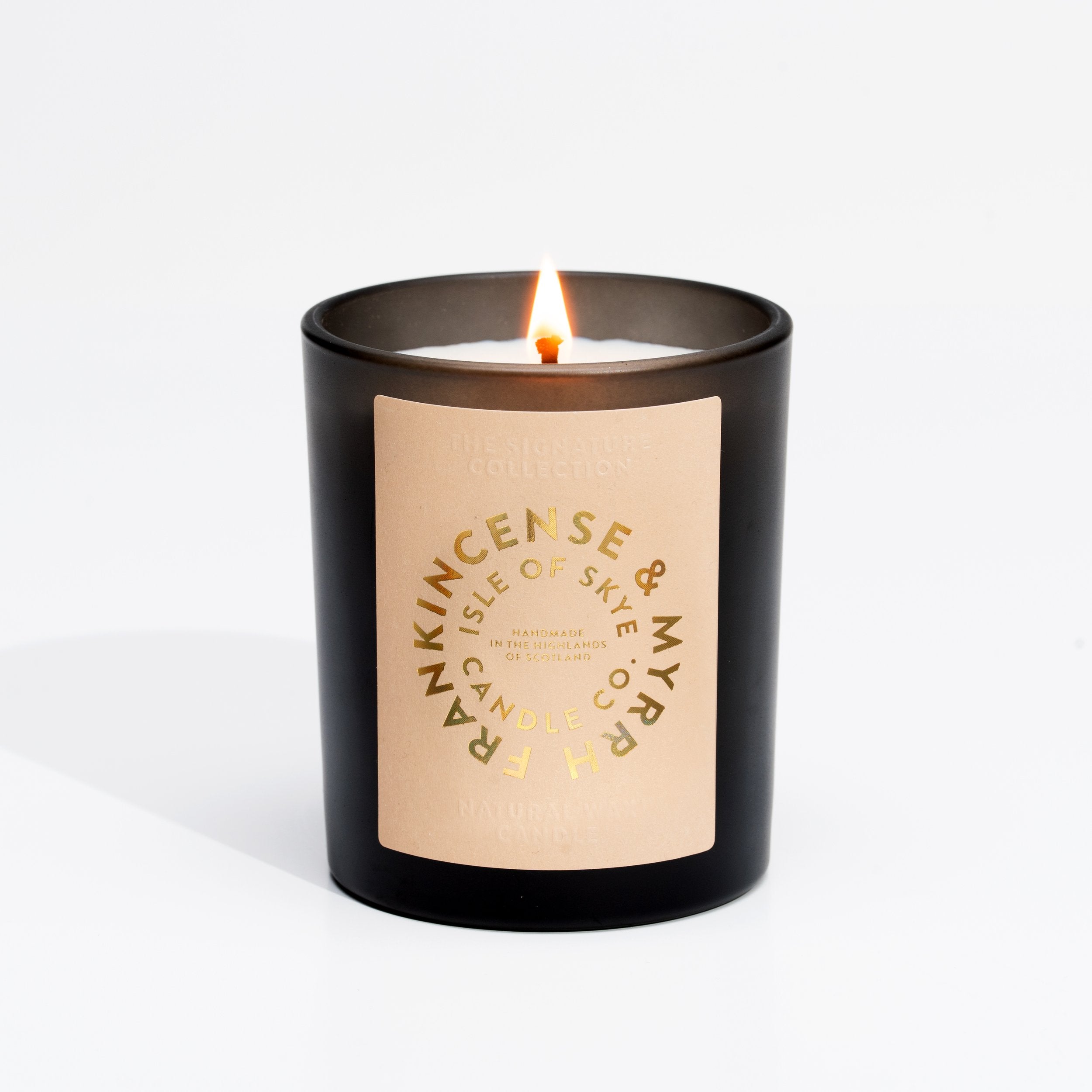 Frankincense & Myrrh Black Tumbler