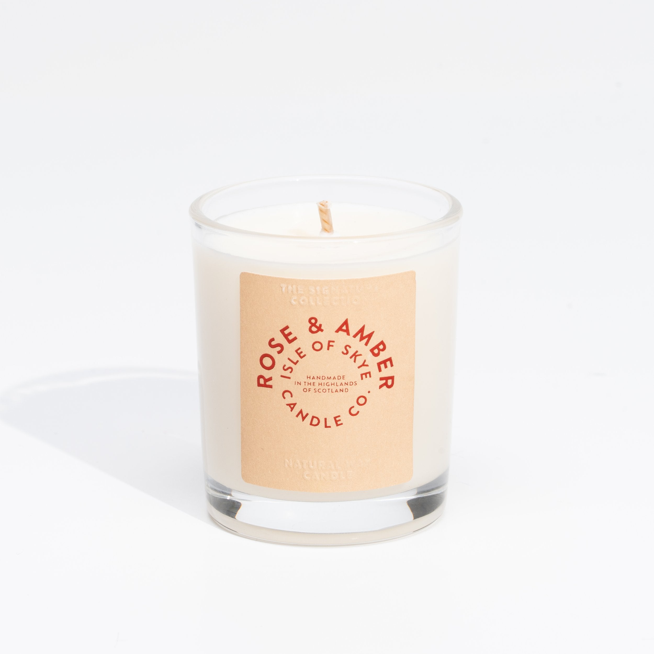 Rose & Amber Votive