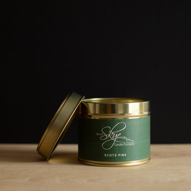 Scots Pine Travel Container Skye Candles Isle of Skye Candle Co.