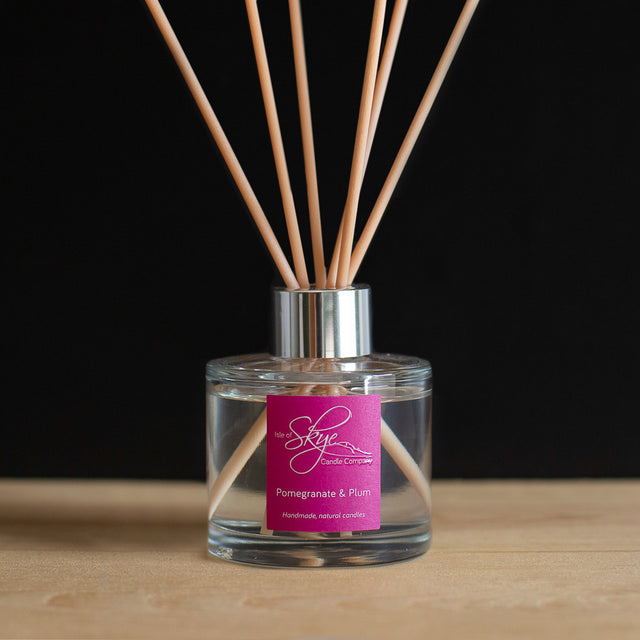 Pomegranate & Plum Reed Diffuser Skye Candles Isle of Skye Candle Co.