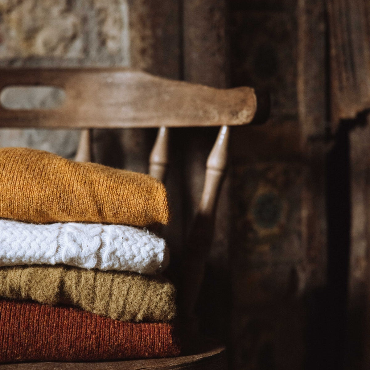 Sweater weather - layer up and get warm and cosy