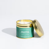 Bog Myrtle and Fresh Mint Travel Container