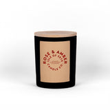 Rose & Amber Black Tumbler