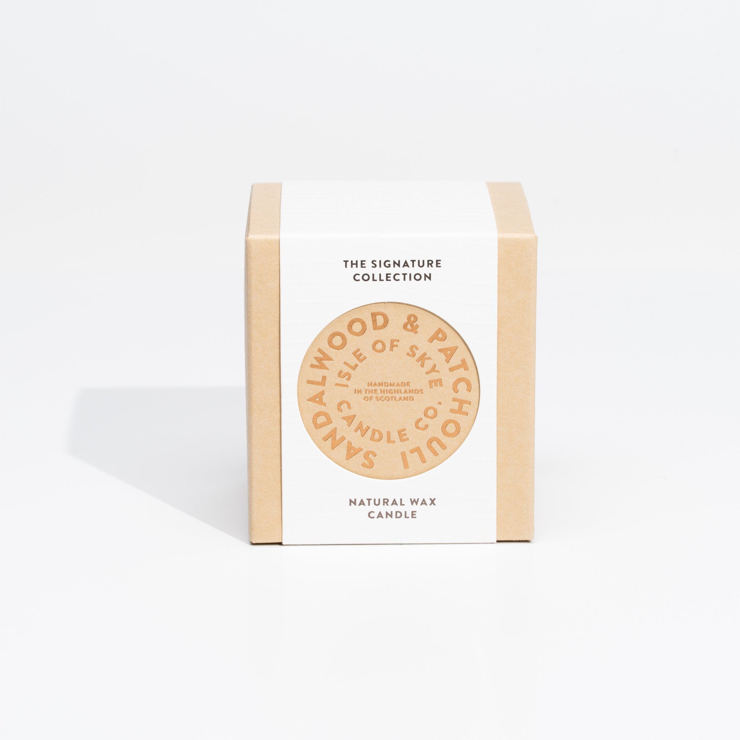 sandalwood soy candle