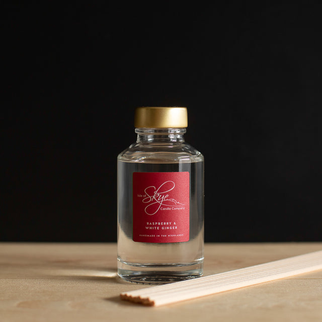 Raspberry & White Ginger Reed Diffuser