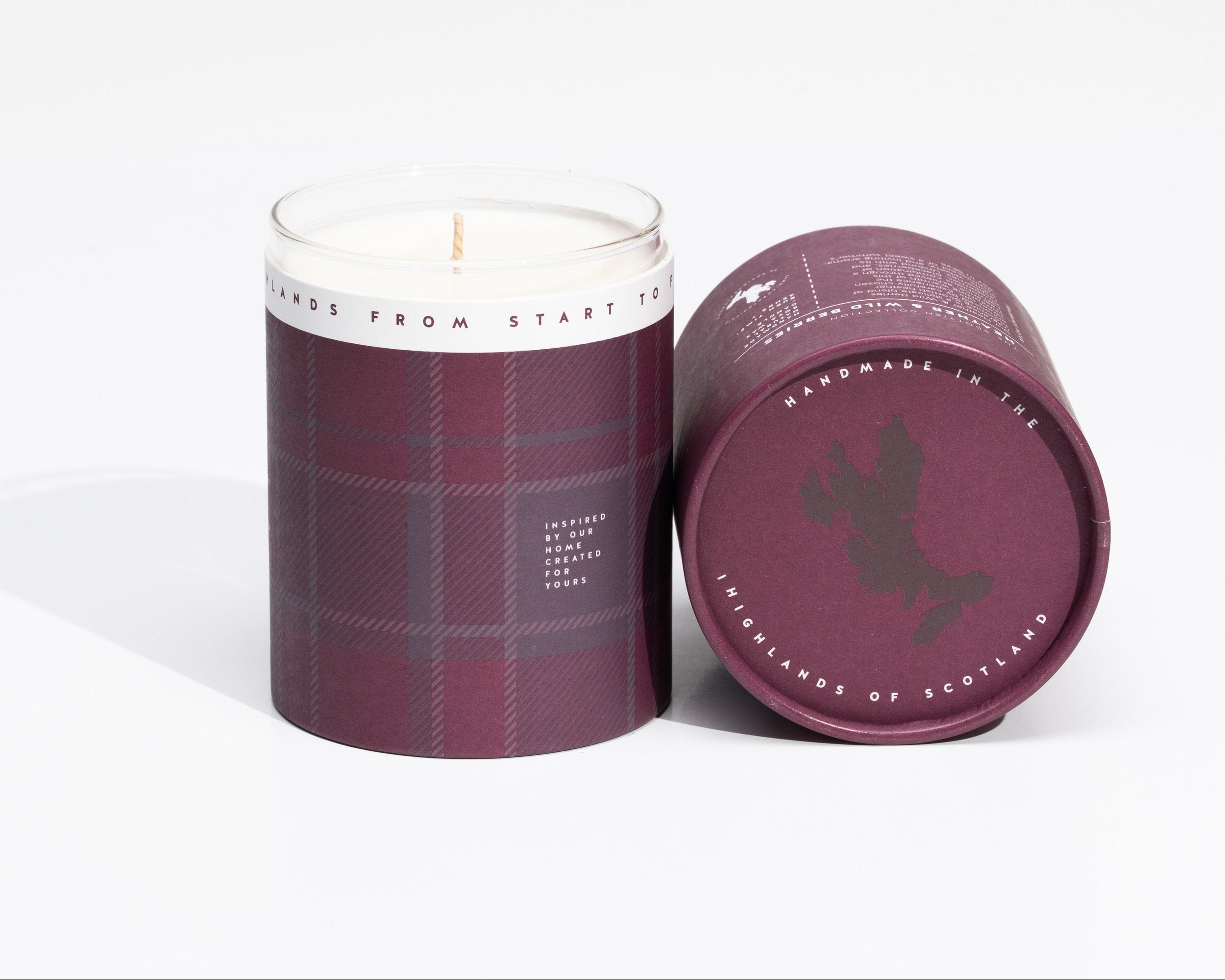 Heather and Wild Berries Scottish Collection Candle