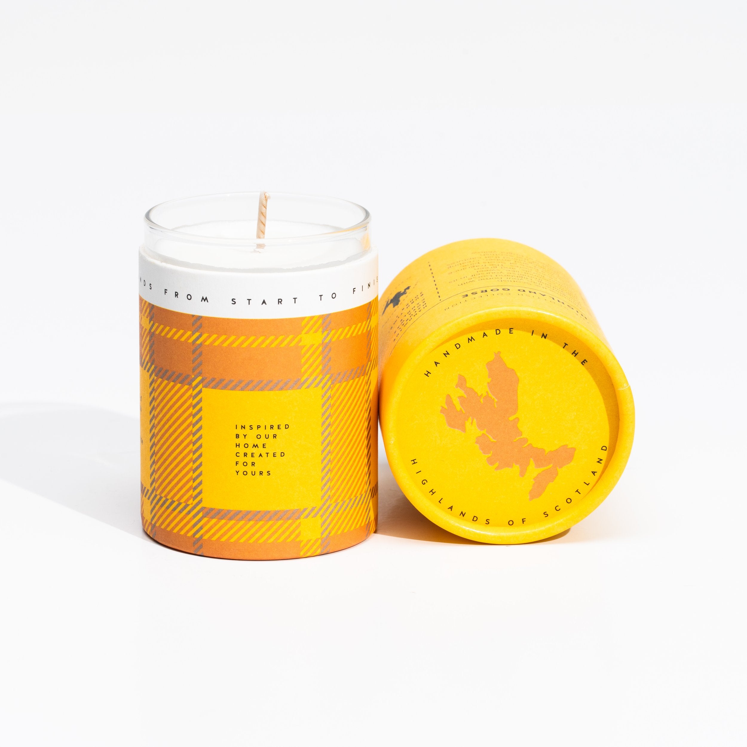 Gorse votive candle small