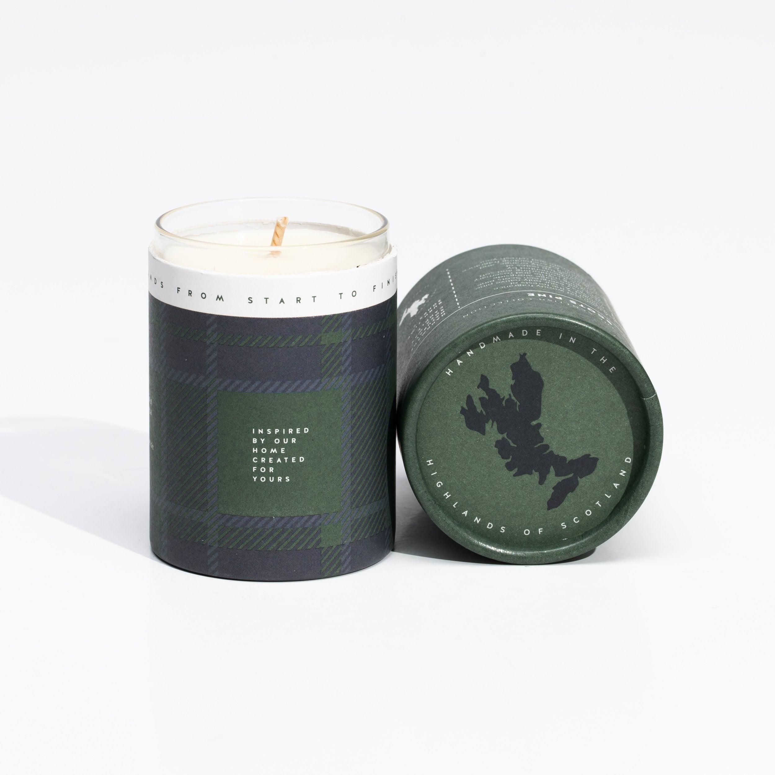 pine votive candle small