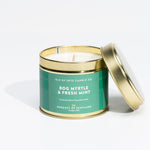Bog Myrtle  Fresh Mint Travel Container