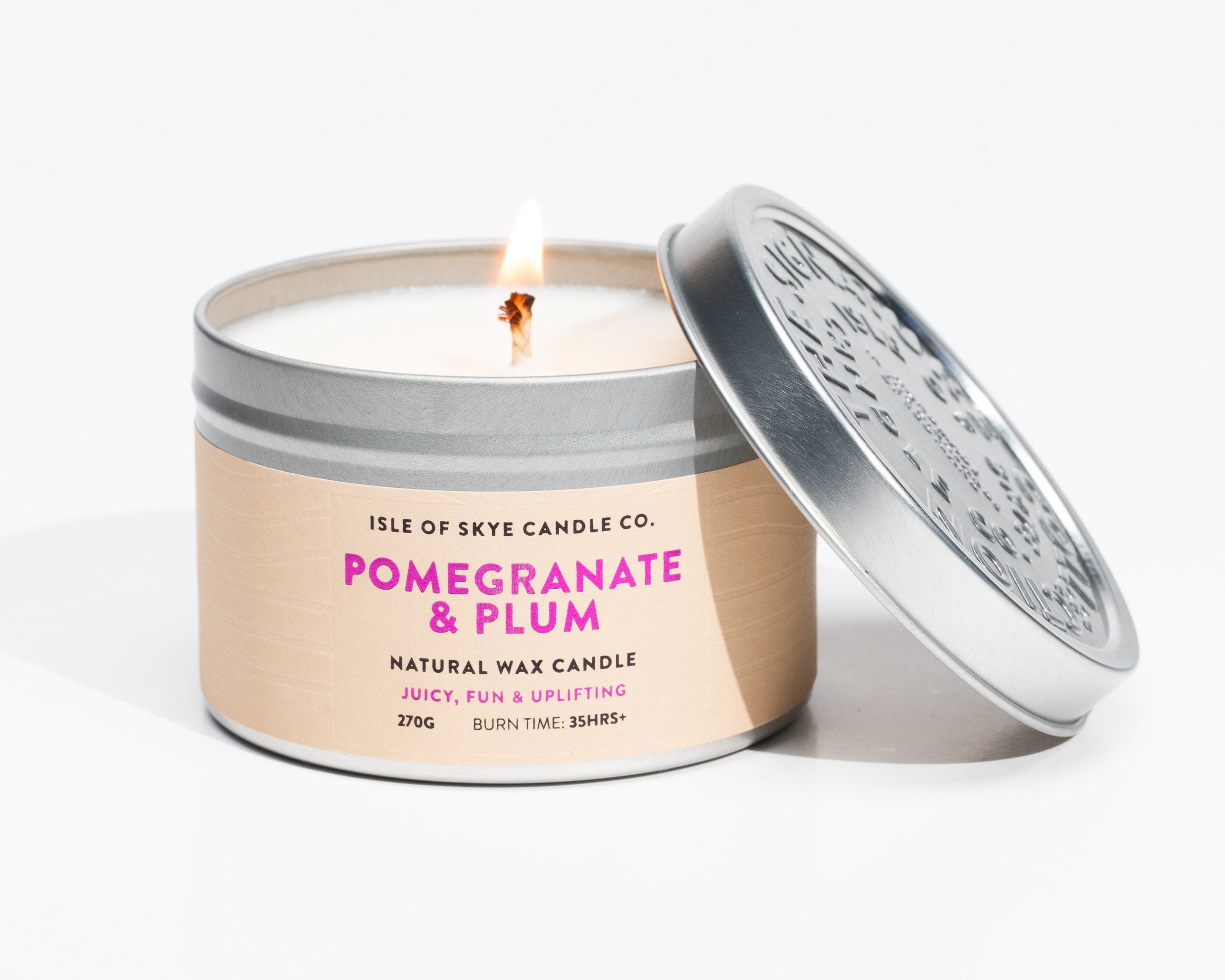 Pomegranate & Plum Travel Container