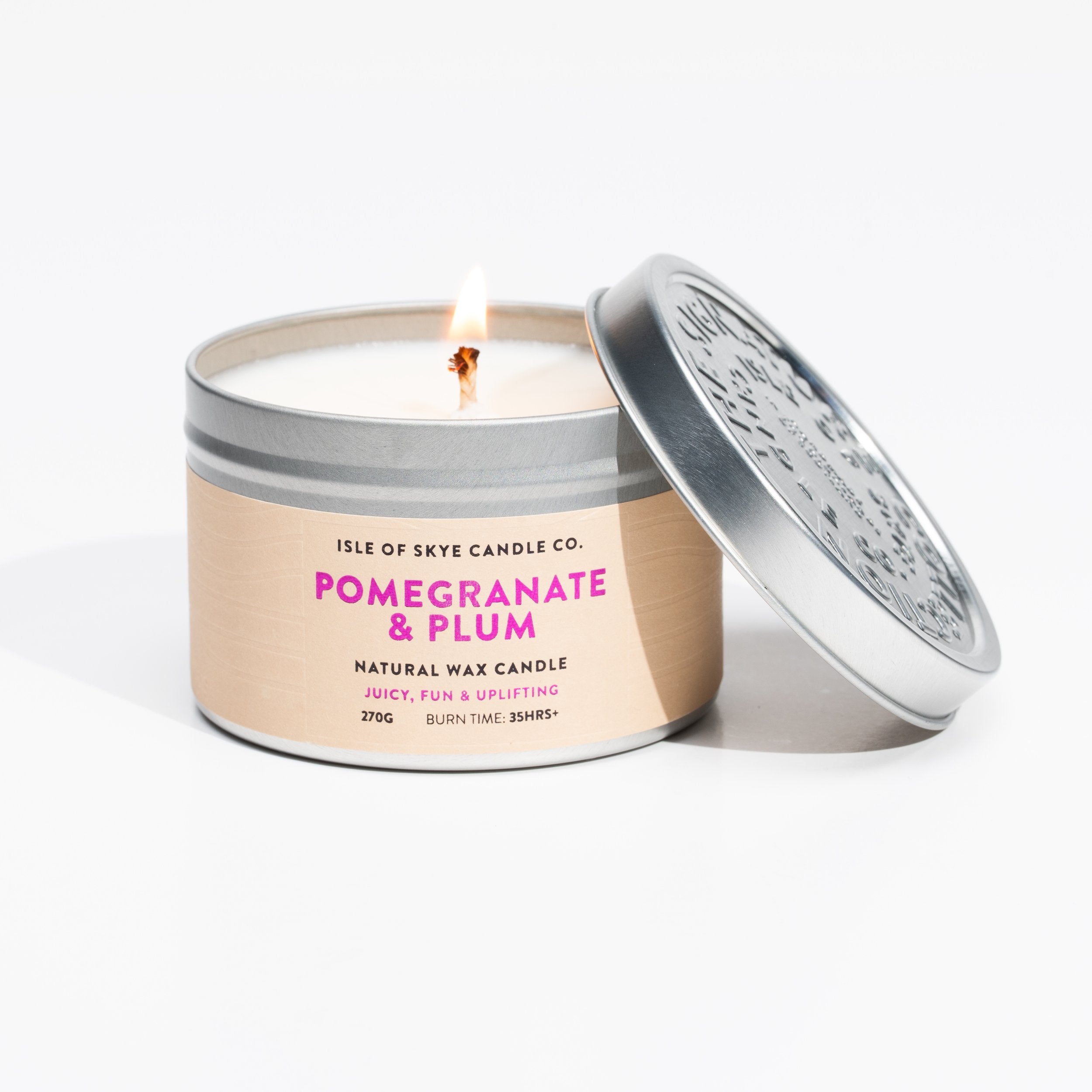 Pomegranate & Plum Travel Container