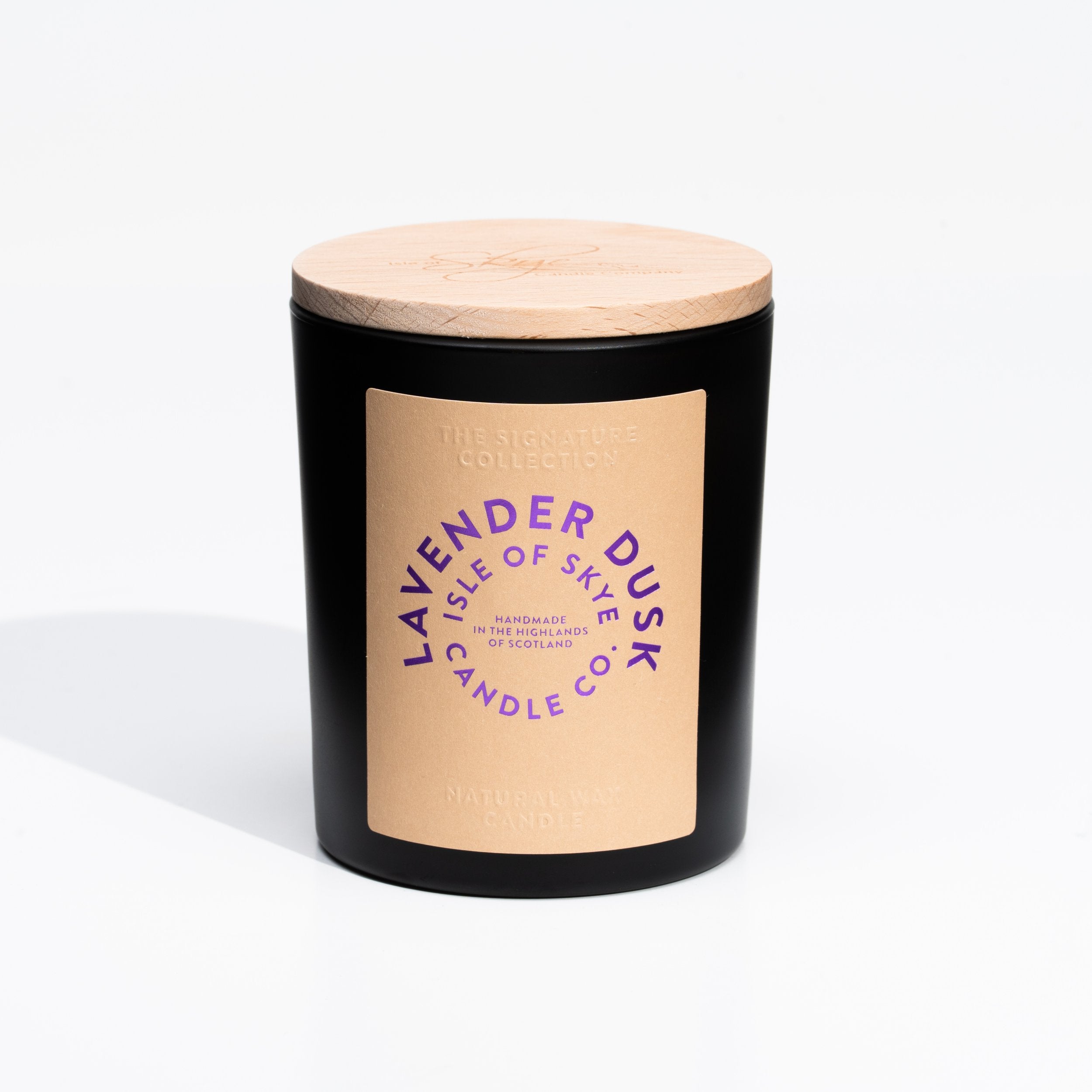 Lavender Dusk large candle
