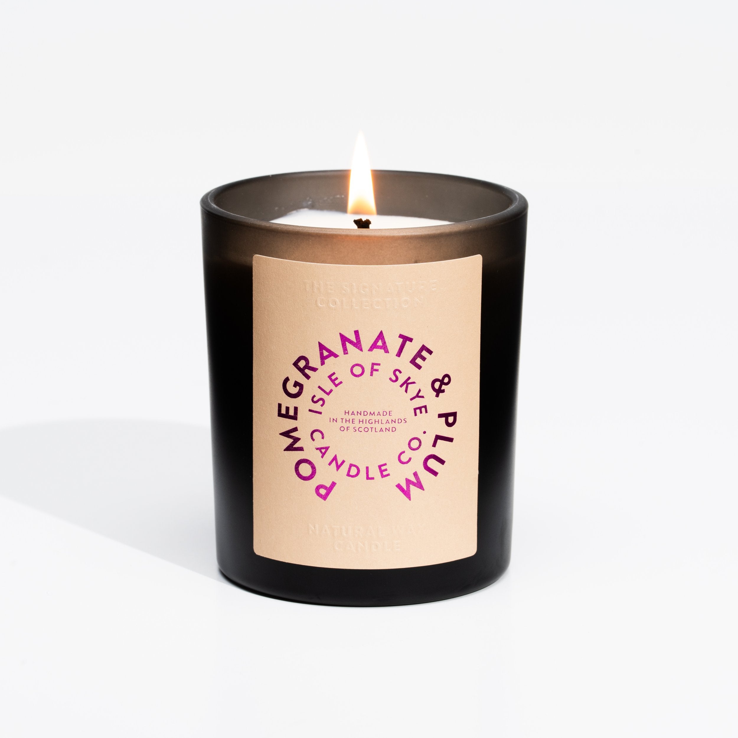 Pomegranate & Plum Black Tumbler