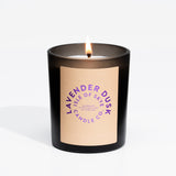 Lavender Dusk Black Tumbler