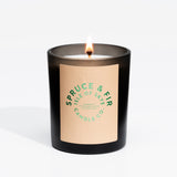Spruce & Fir Black Tumbler