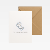 Skye Is Calling And I Must Go - Greeting Card