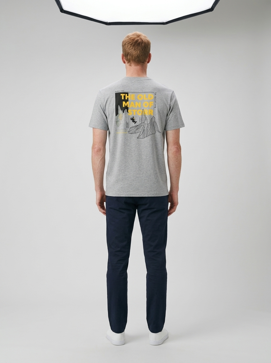 T-Shirt — On Model - Neutral | Generated by Modelize