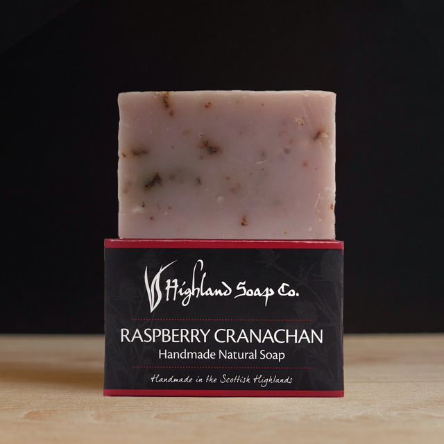 Scottish Raspberry Cranachan Highland Soap