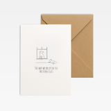 The Way We Do It In The Western Isles - Greeting Card