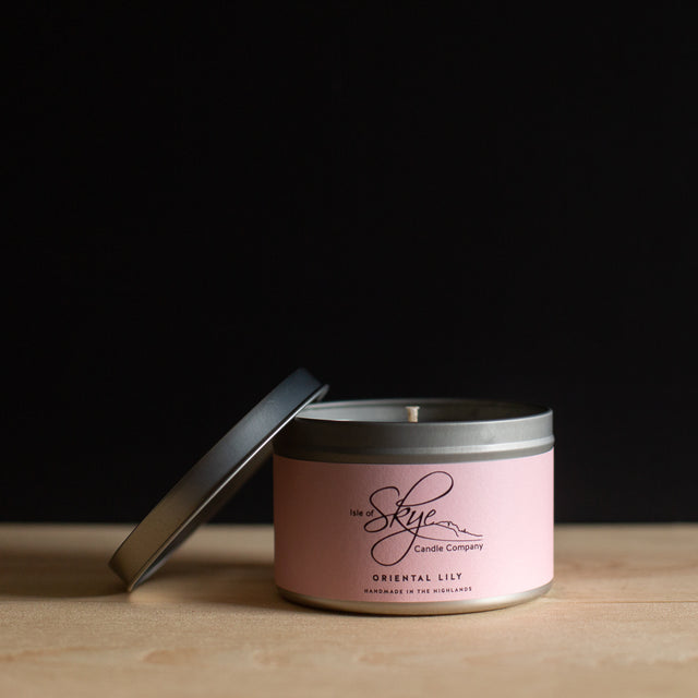 Oriental Lily Travel Container Skye Candles Isle of Skye Candle Co.