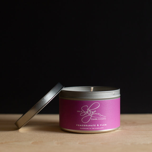 Pomegranate & Plum Travel Container Skye Candles Isle of Skye Candle Co.