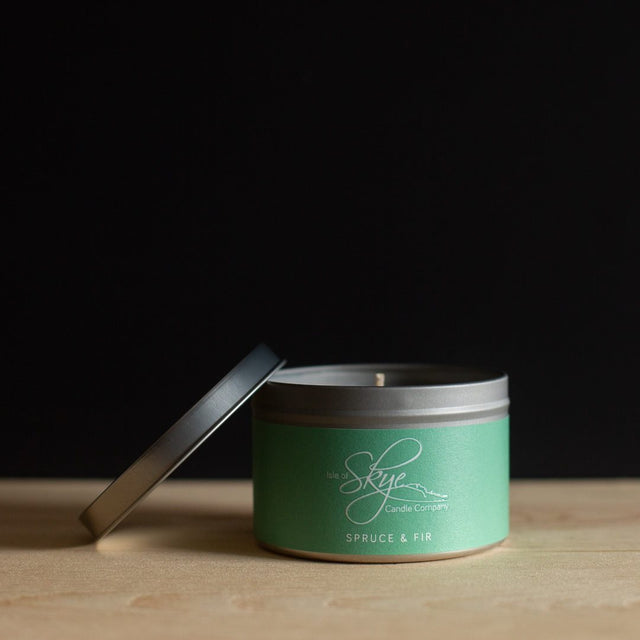 Spruce & Fir Travel Container Skye Candles Isle of Skye Candle Co.