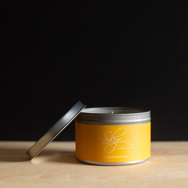 Lemongrass Travel Container Skye Candles Isle of Skye Candle Co.