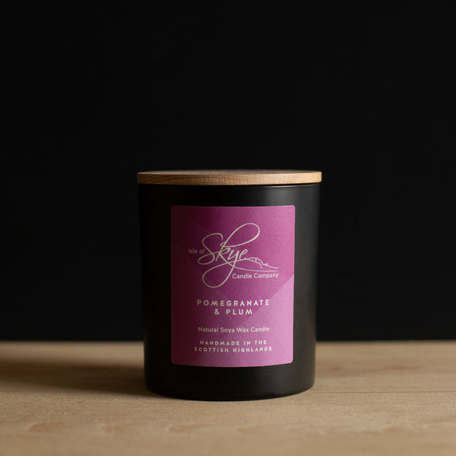 Pomegranate & Plum Large Tumbler Skye Candles Isle of Skye Candle Co.