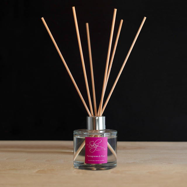Pomegranate & Plum Reed Diffuser Skye Candles Isle of Skye Candle Co.