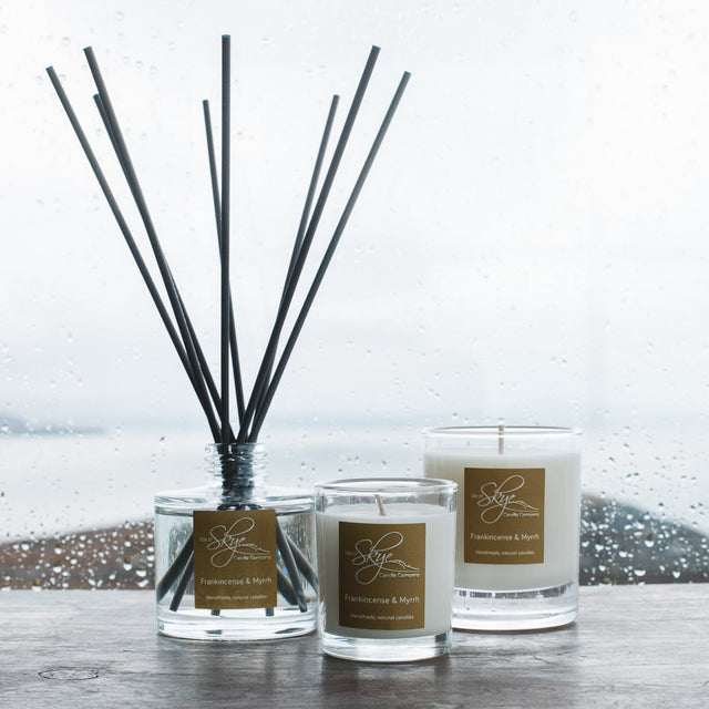 Frankincense & Myrrh Collection Skye Candles Isle of Skye Candle Co.